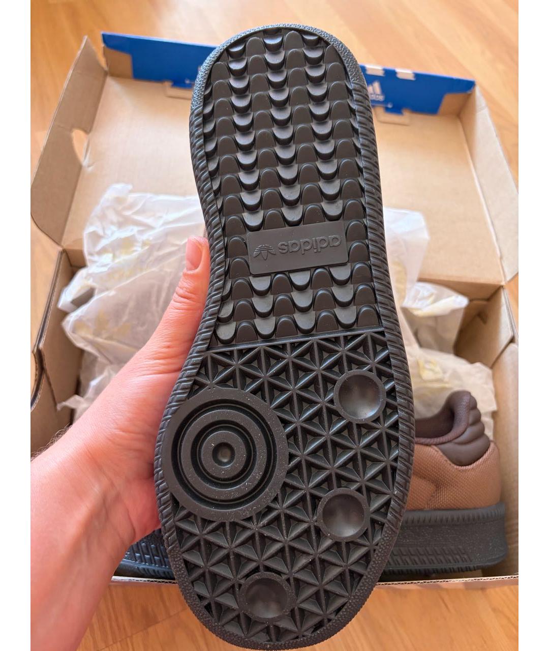 ADIDAS Коричневые кеды, фото 4
