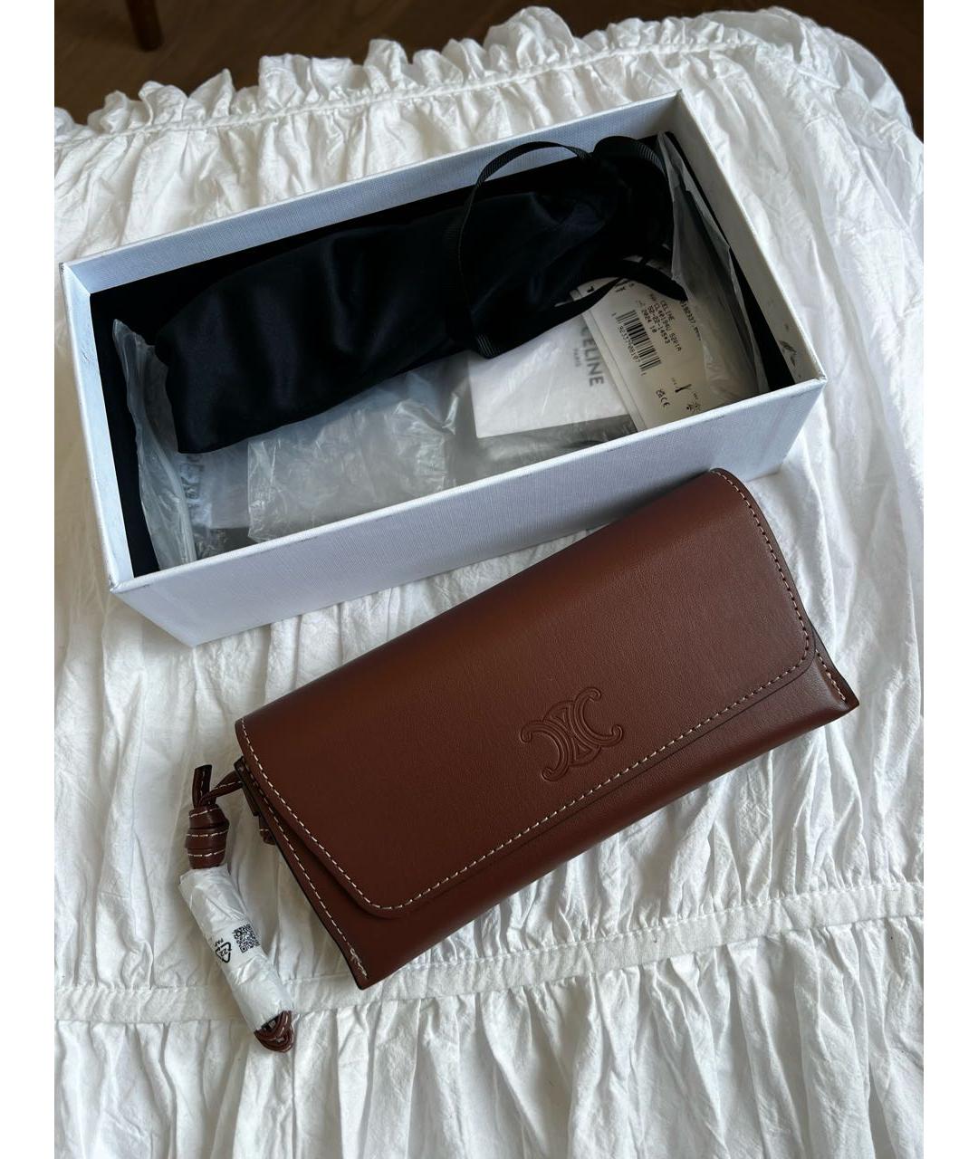 CELINE Черные пластиковые солнцезащитные очки, фото 7