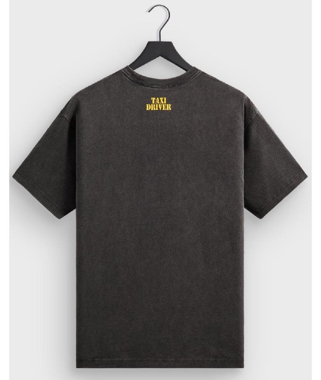 KITH Черная хлопковая футболка, фото 3