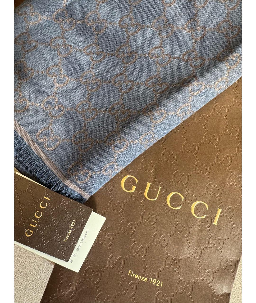 GUCCI Мульти шарф, фото 5