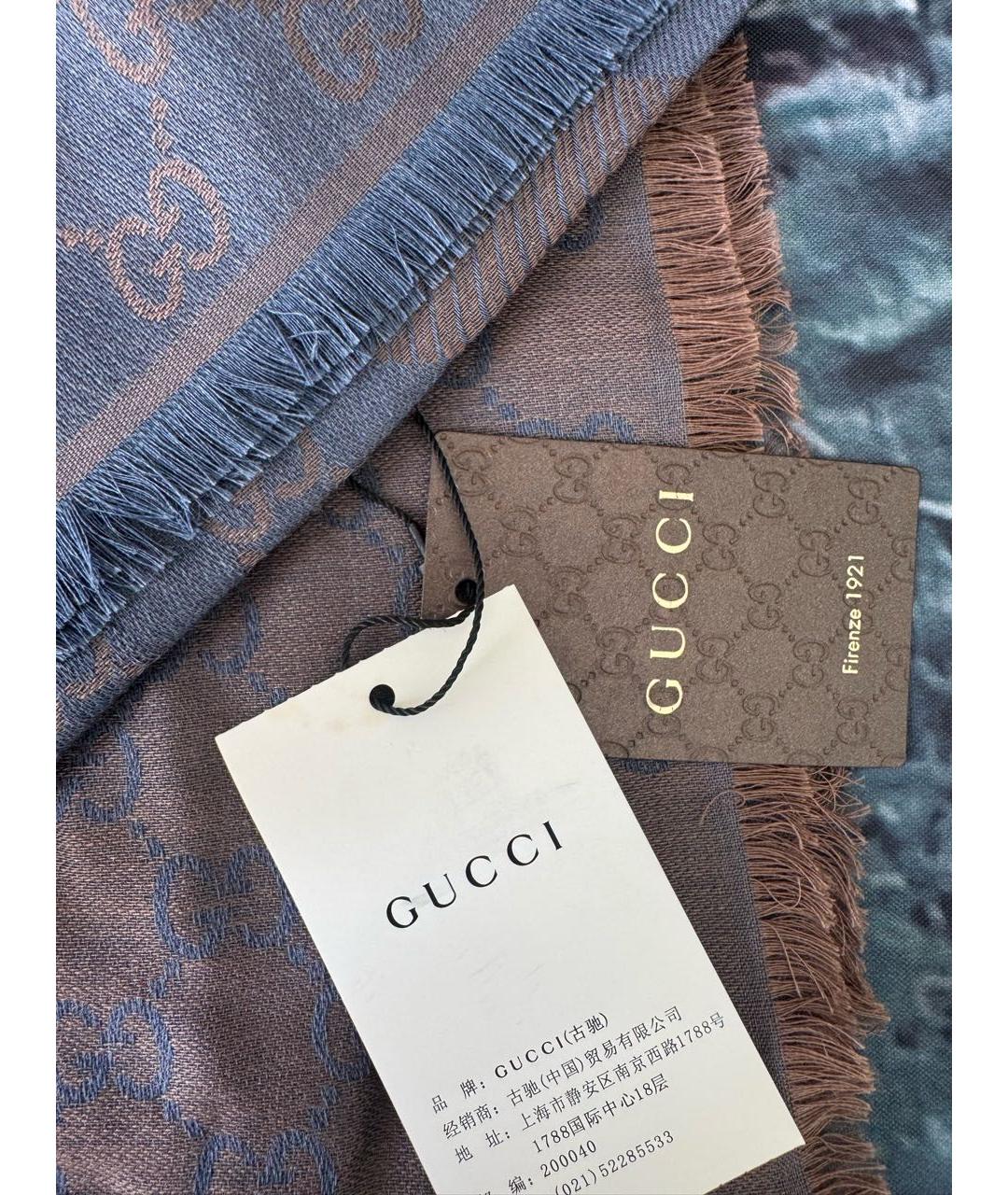GUCCI Мульти шарф, фото 3