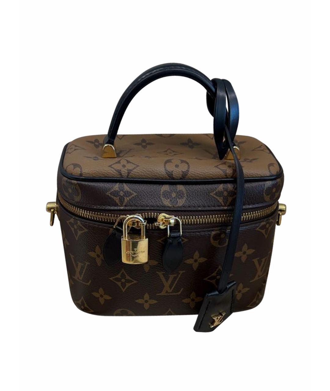 LOUIS VUITTON Коричневая канва сумка через плечо, фото 1