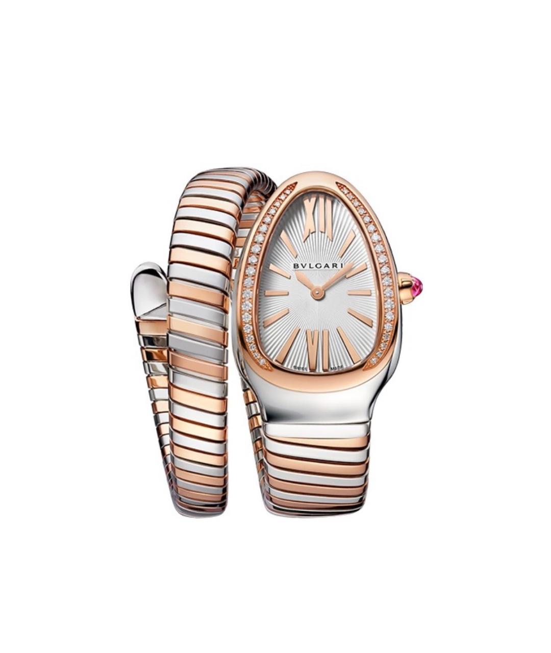 BVLGARI Золотые часы из розового золота, фото 7