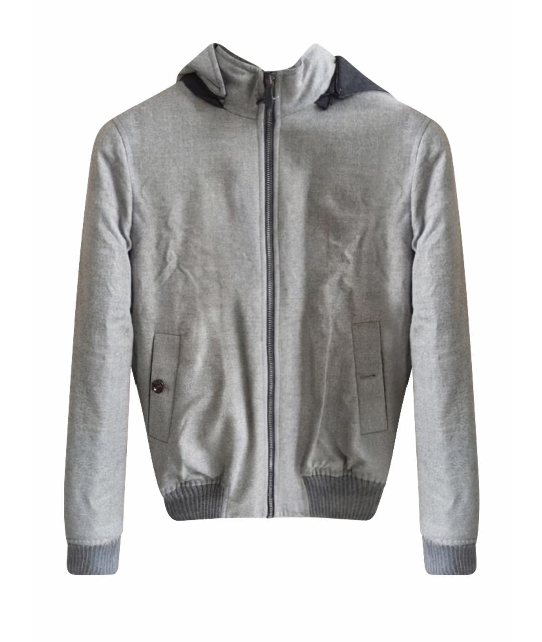 WOOLRICH Серая шерстяная куртка, фото 1