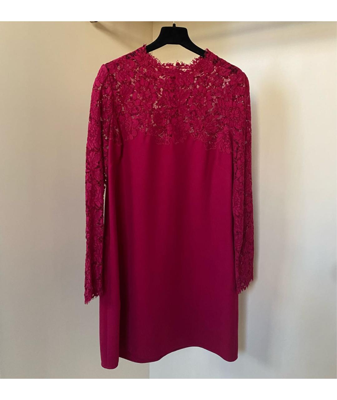 VALENTINO Бордовое вечернее платье, фото 6