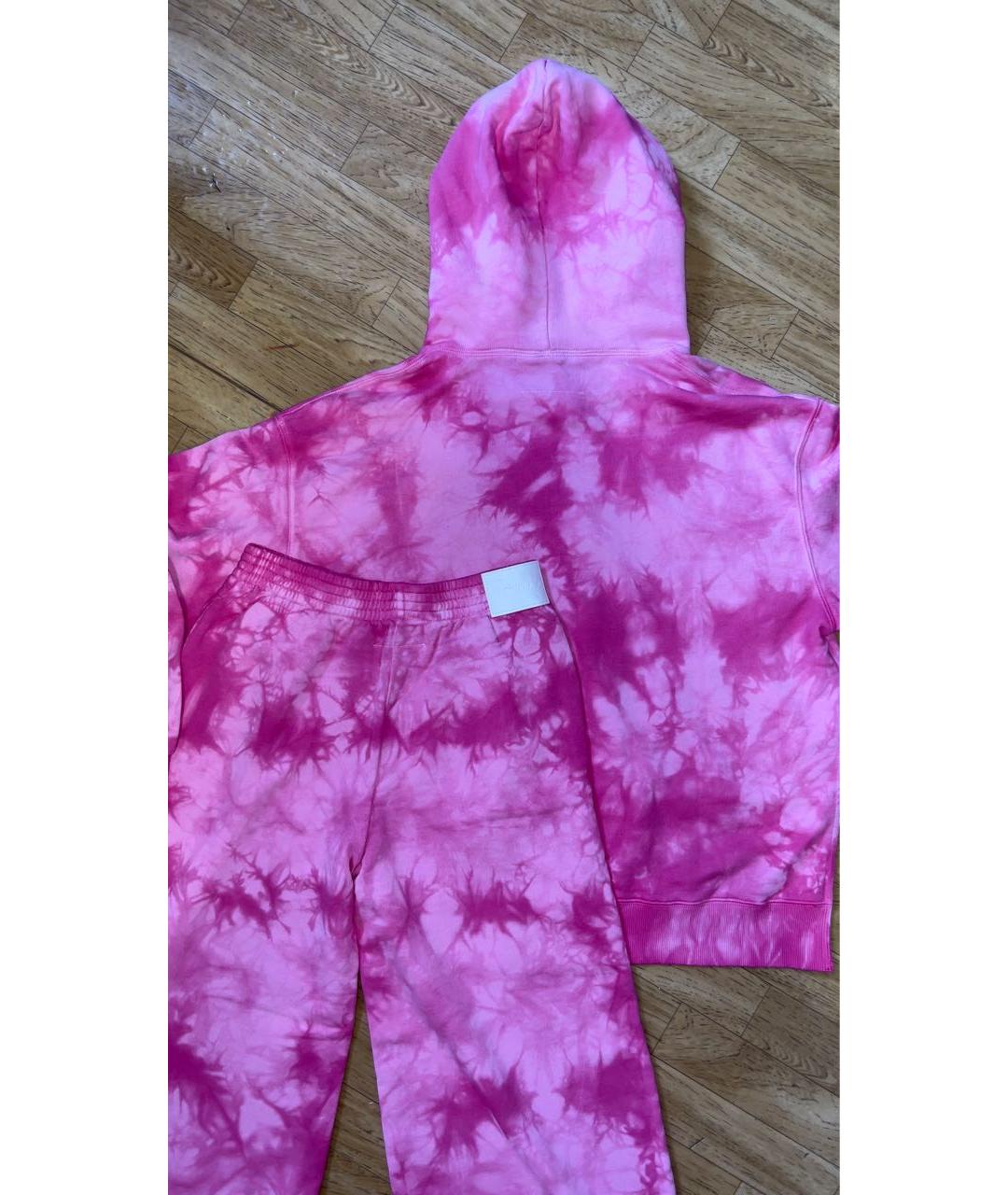 MM6 MAISON MARGIELA Фуксия хлопковый костюм с брюками, фото 3