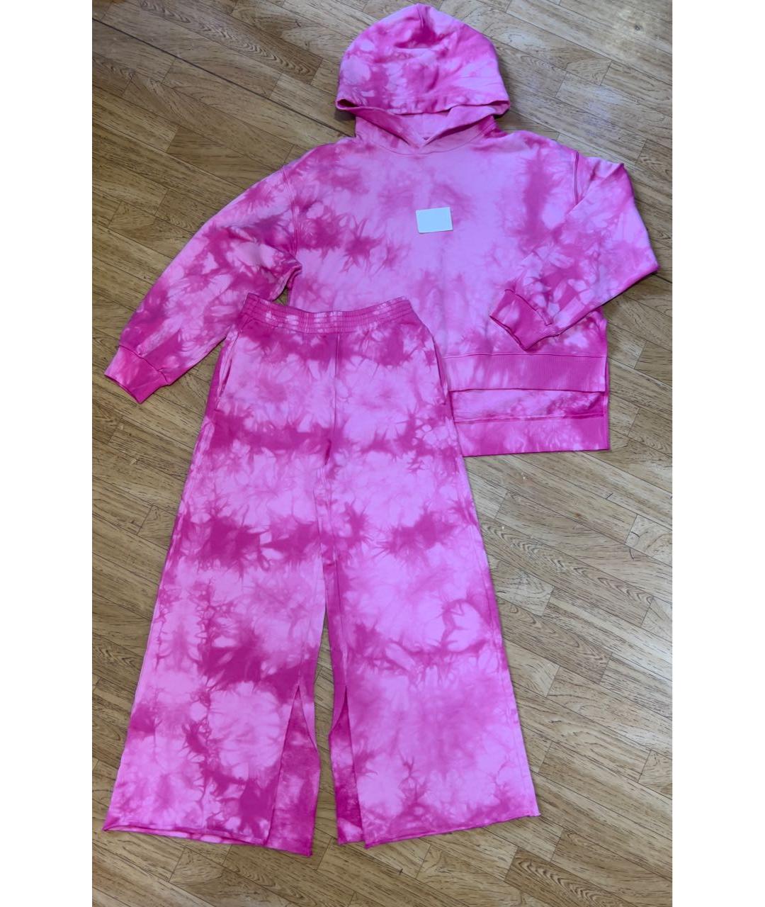 MM6 MAISON MARGIELA Фуксия хлопковый костюм с брюками, фото 6