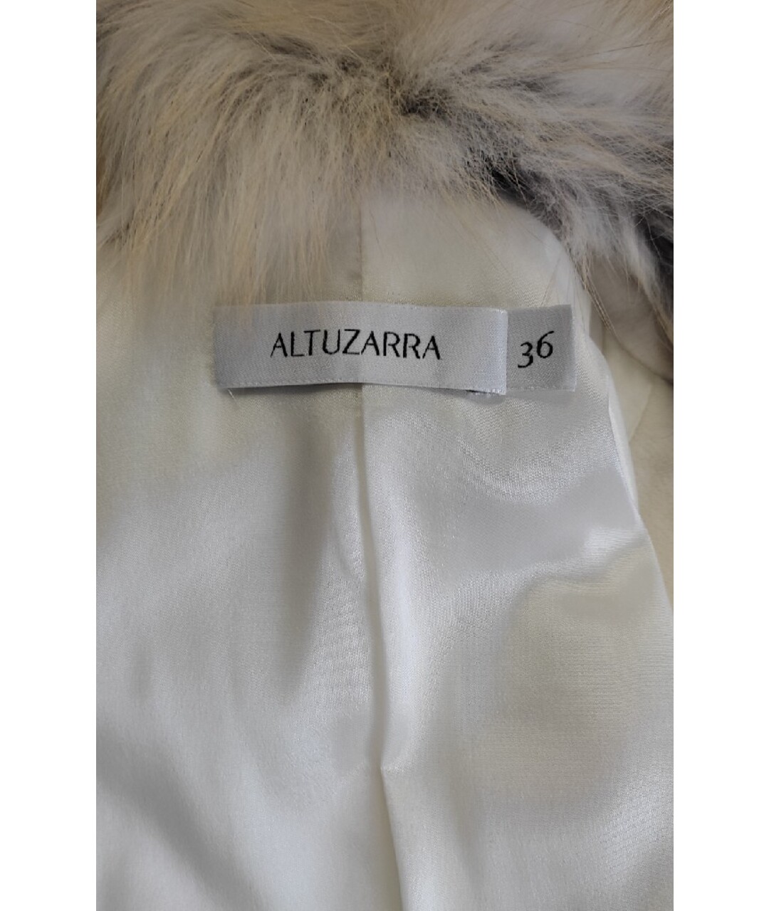 ALTUZARRA Бежевое шерстяное пальто, фото 4