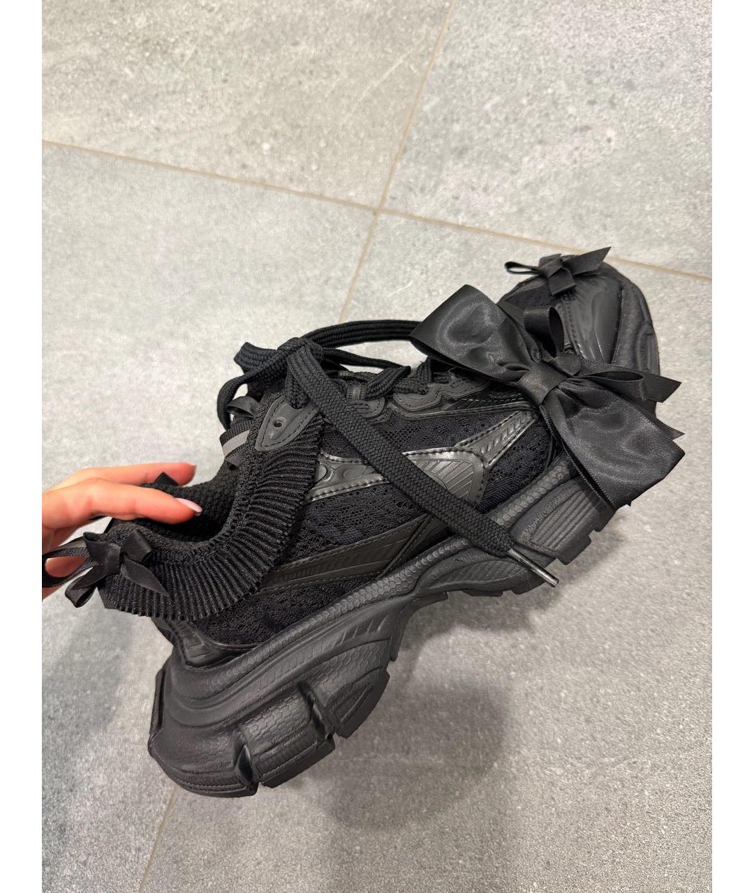 BALENCIAGA Черные кроссовки, фото 5
