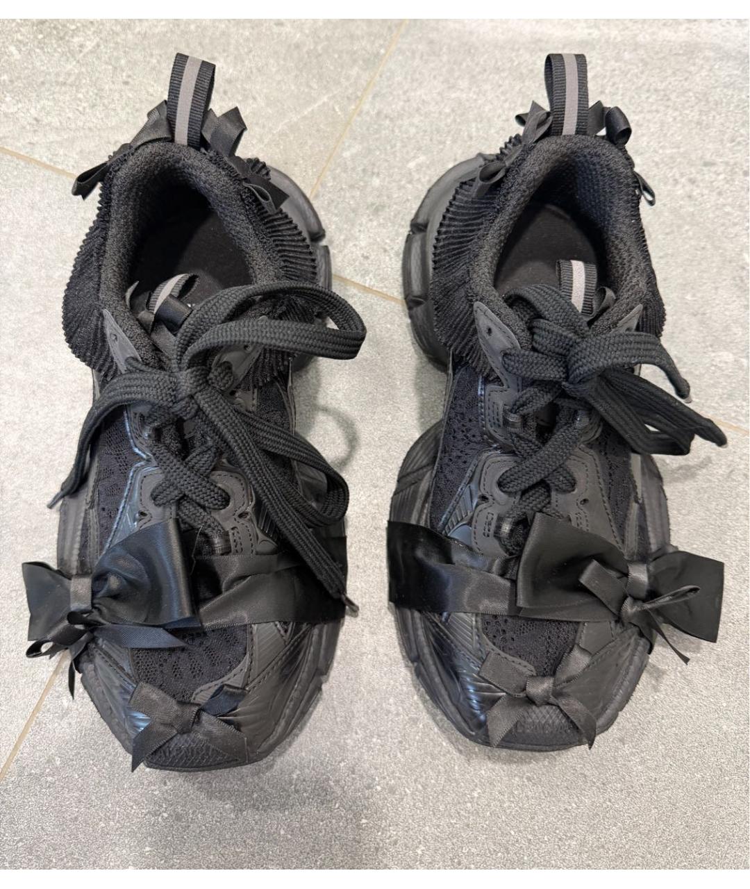 BALENCIAGA Черные кроссовки, фото 2