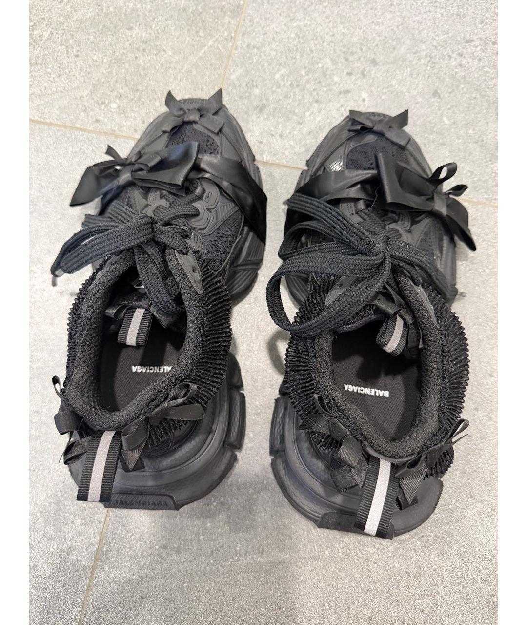 BALENCIAGA Черные кроссовки, фото 3