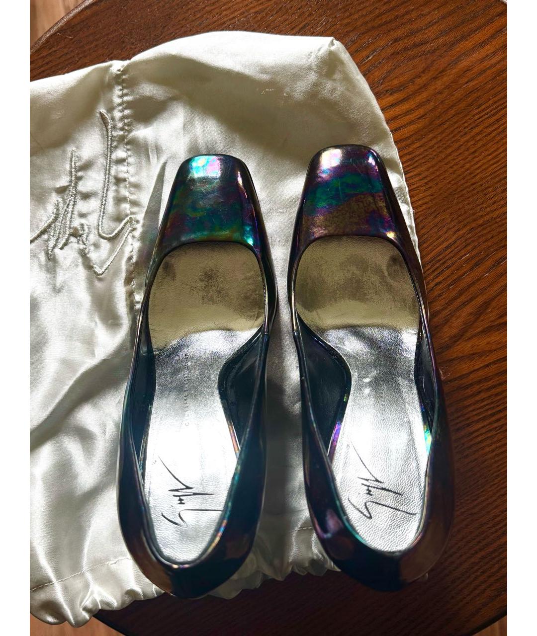 GIUSEPPE ZANOTTI DESIGN Мульти туфли из лакированной кожи, фото 3