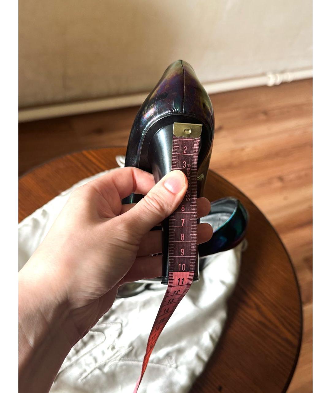 GIUSEPPE ZANOTTI DESIGN Мульти туфли из лакированной кожи, фото 6