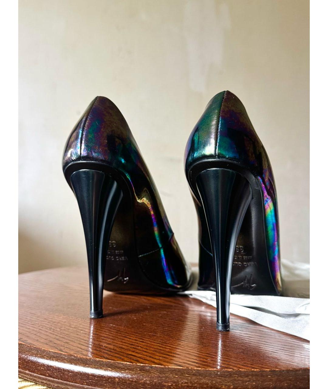 GIUSEPPE ZANOTTI DESIGN Мульти туфли из лакированной кожи, фото 4