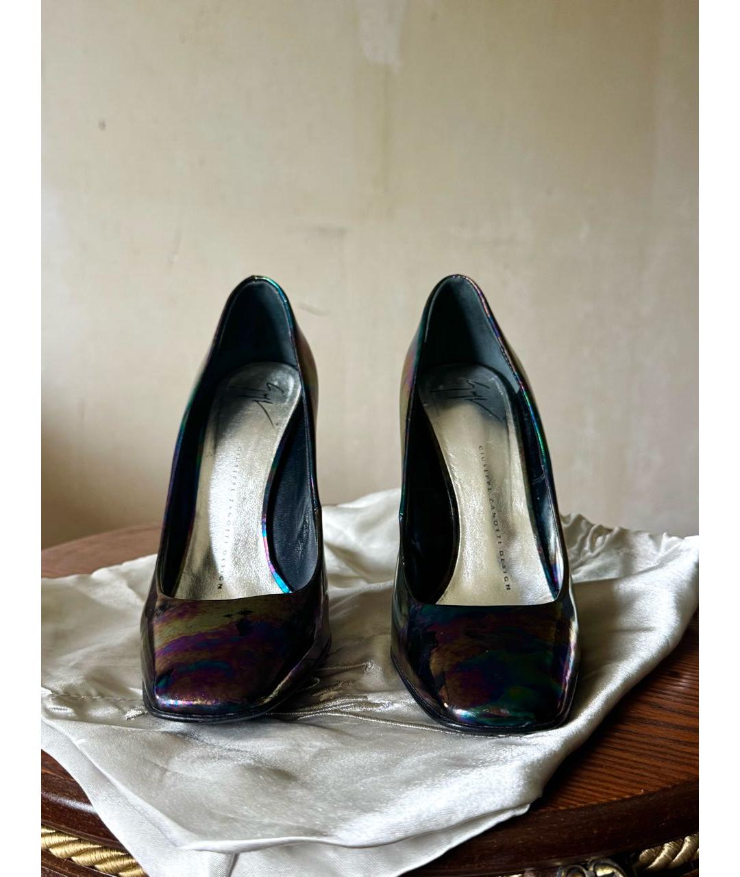 GIUSEPPE ZANOTTI DESIGN Мульти туфли из лакированной кожи, фото 2