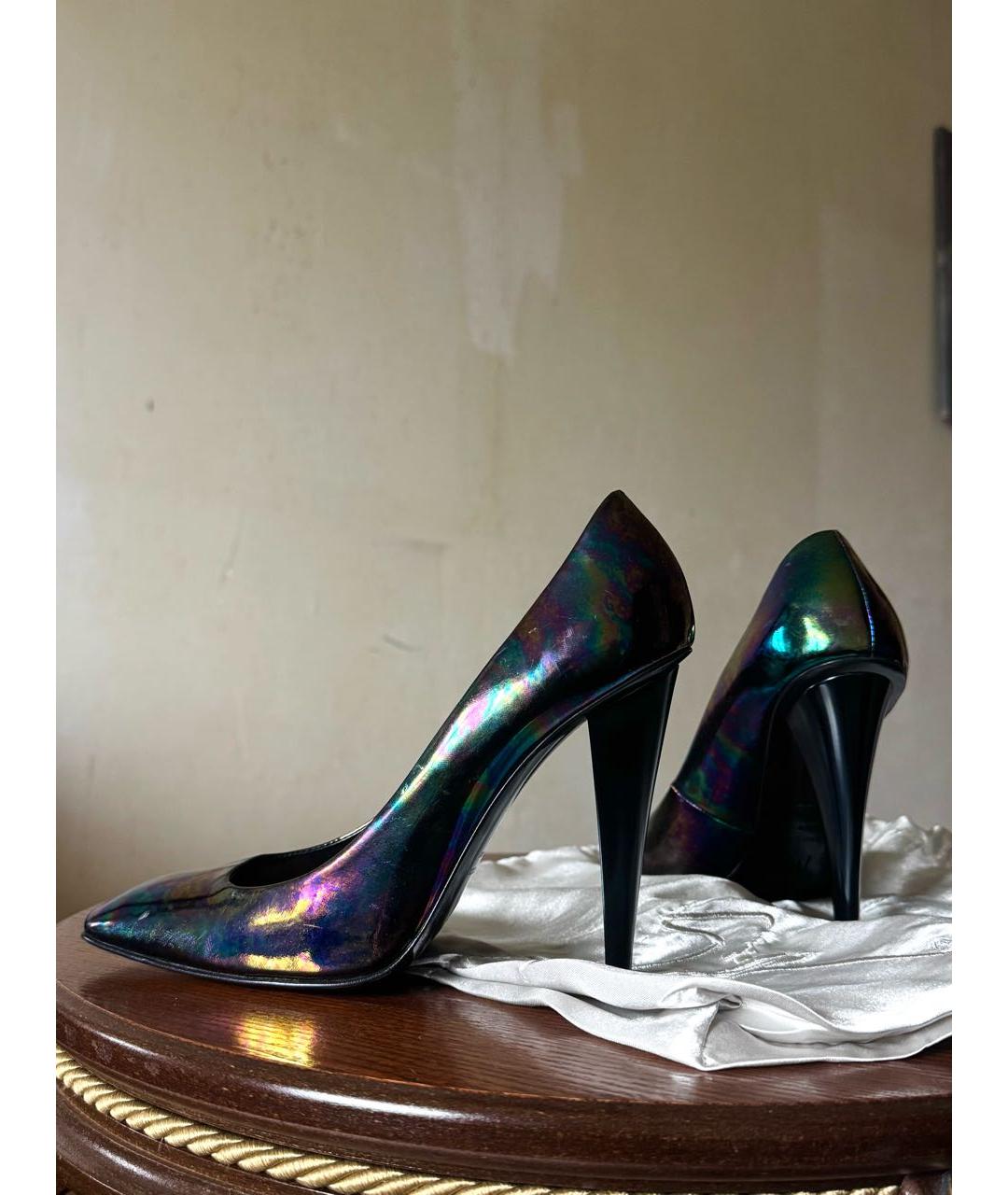 GIUSEPPE ZANOTTI DESIGN Мульти туфли из лакированной кожи, фото 9