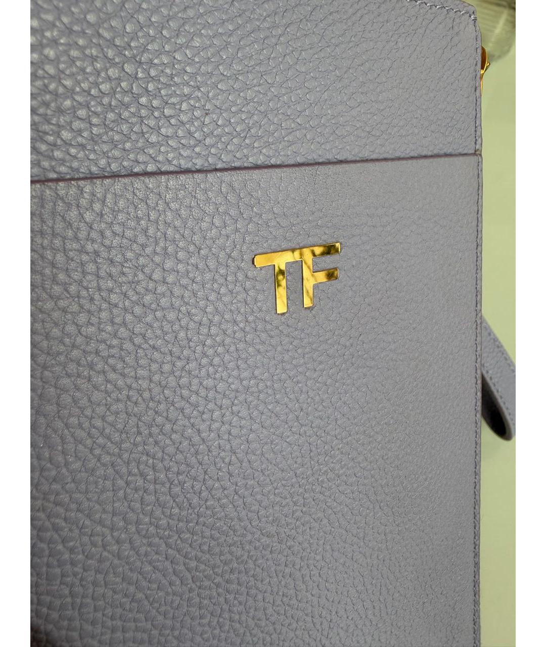 TOM FORD Фиолетовый кожаный кошелек, фото 5