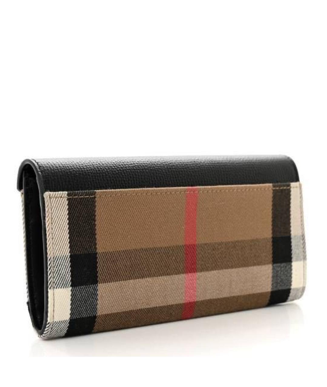 BURBERRY Черная кожаная сумка через плечо, фото 2