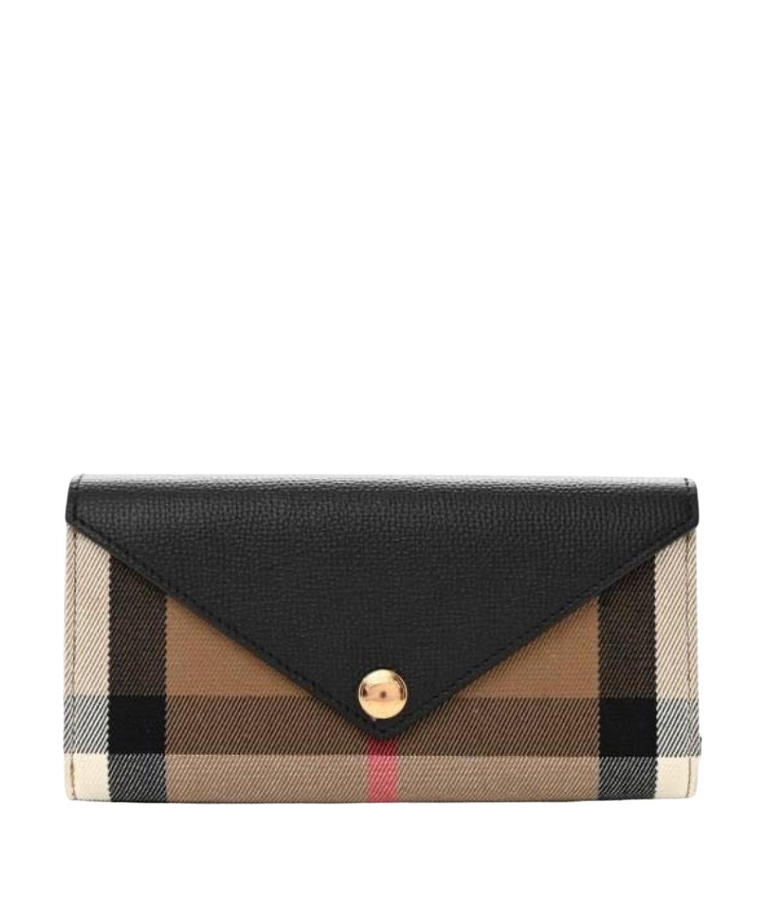 BURBERRY Черная кожаная сумка через плечо, фото 1