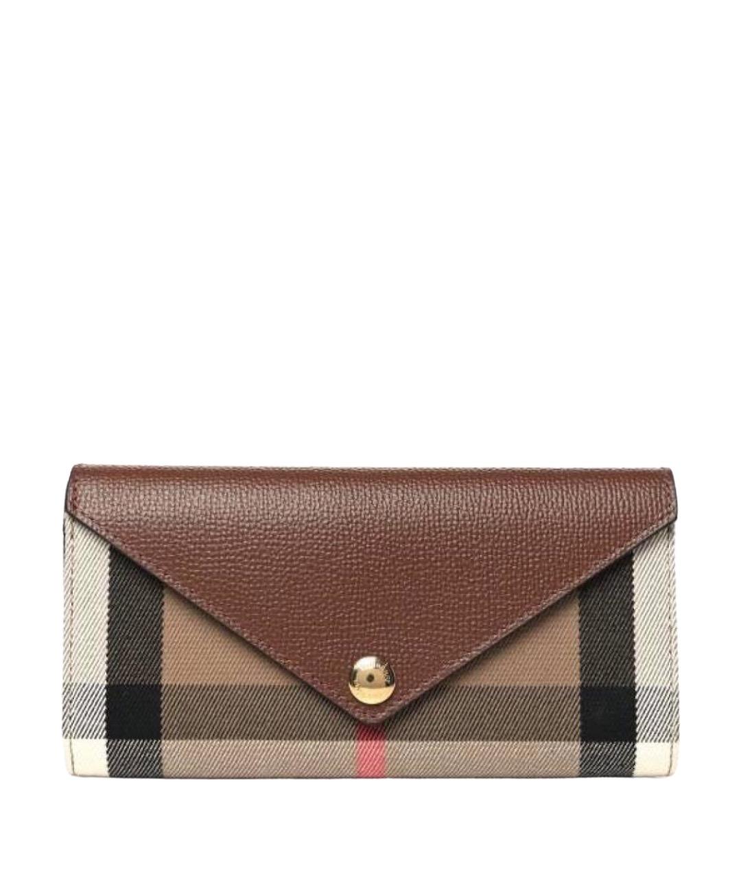 BURBERRY Коричневая кожаная сумка через плечо, фото 1
