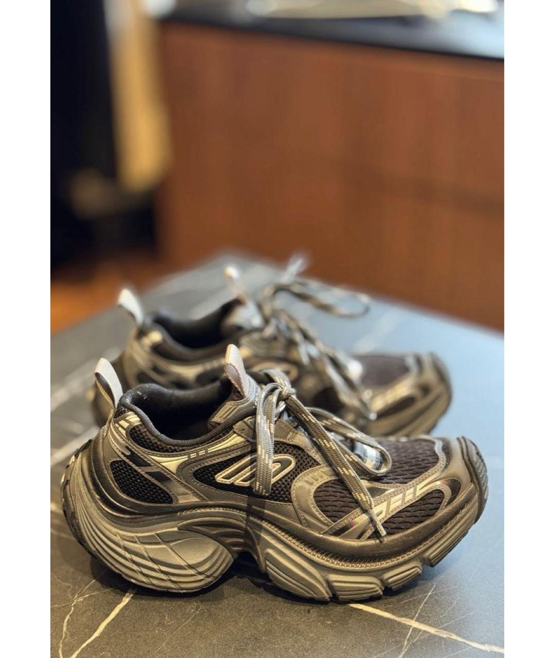 BALENCIAGA Черные кроссовки, фото 2
