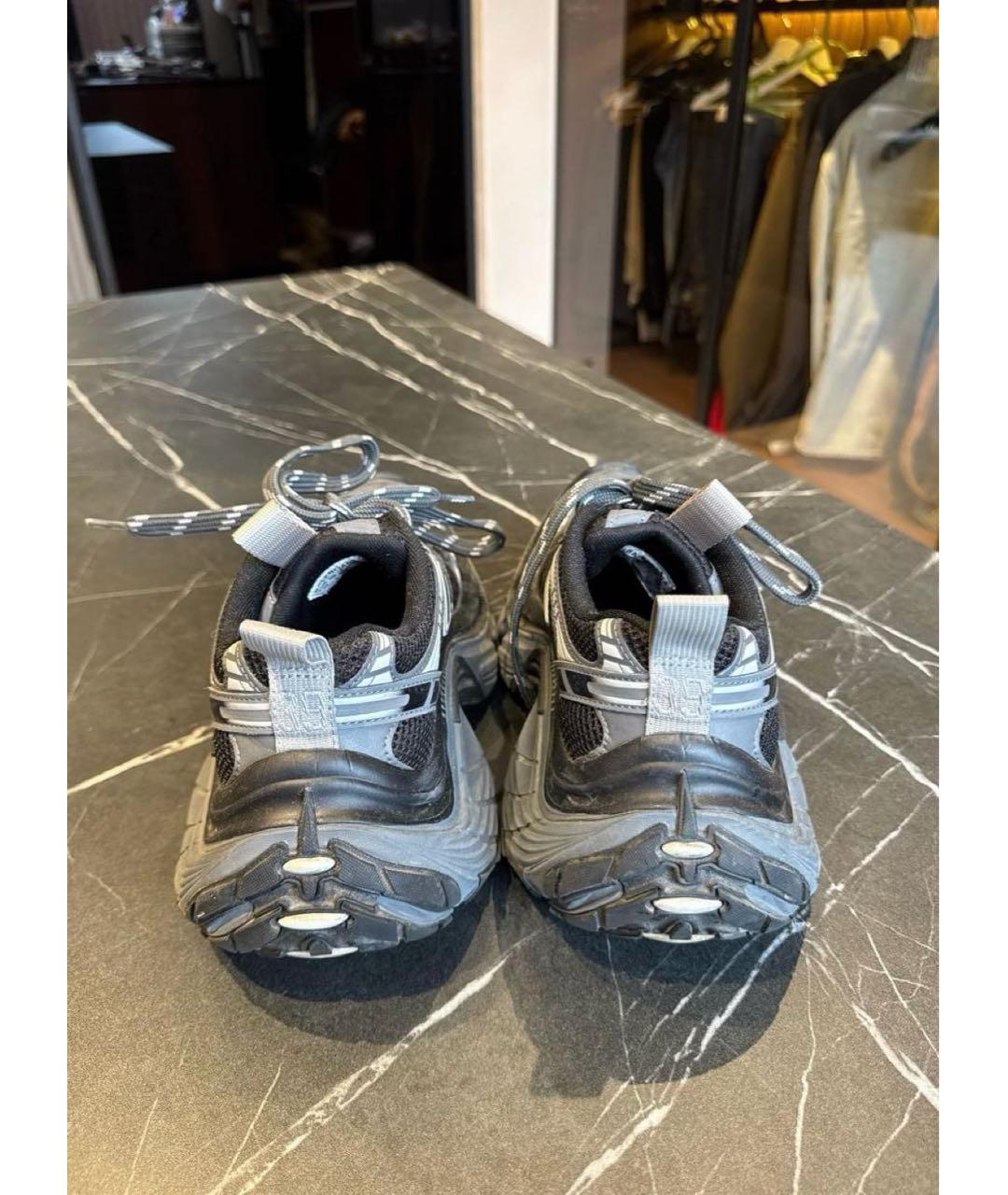 BALENCIAGA Черные кроссовки, фото 4