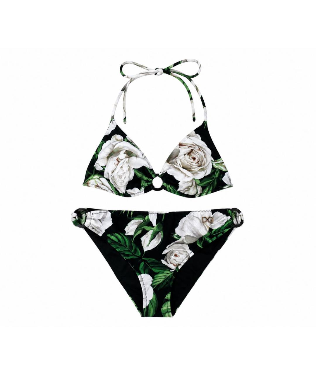 DOLCE&GABBANA Черный купальник, фото 3