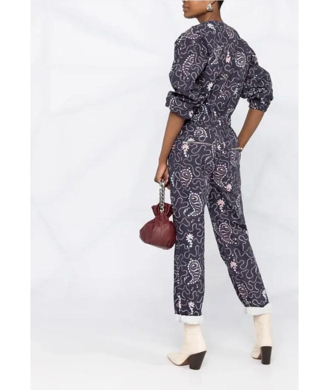 ISABEL MARANT ETOILE Мульти хлопковый комбинезон, фото 8