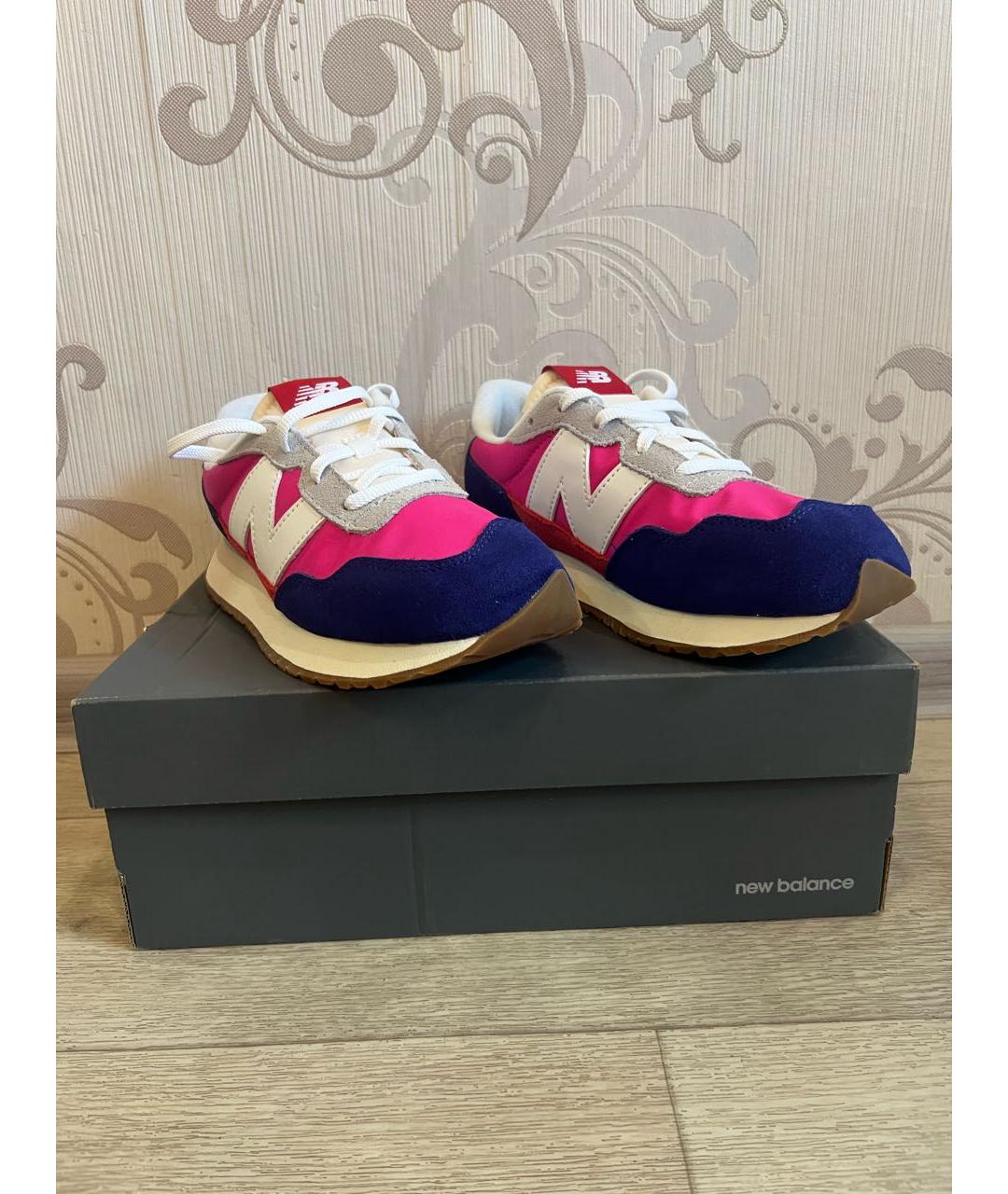 NEW BALANCE Розовые кроссовки, фото 2