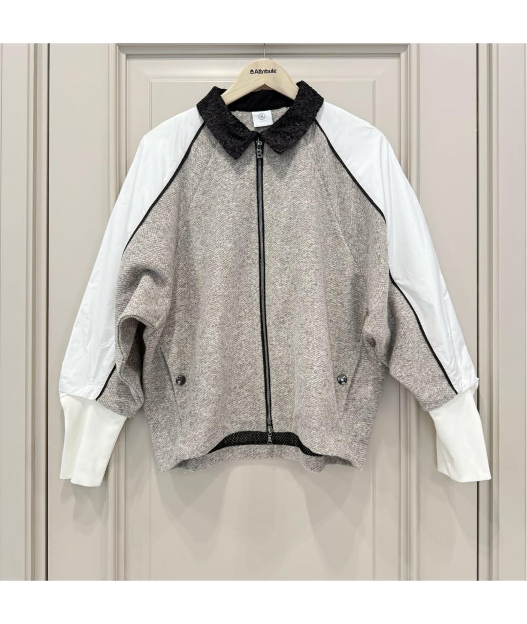 BOGNER Бежевая шерстяная спортивная куртка, фото 5