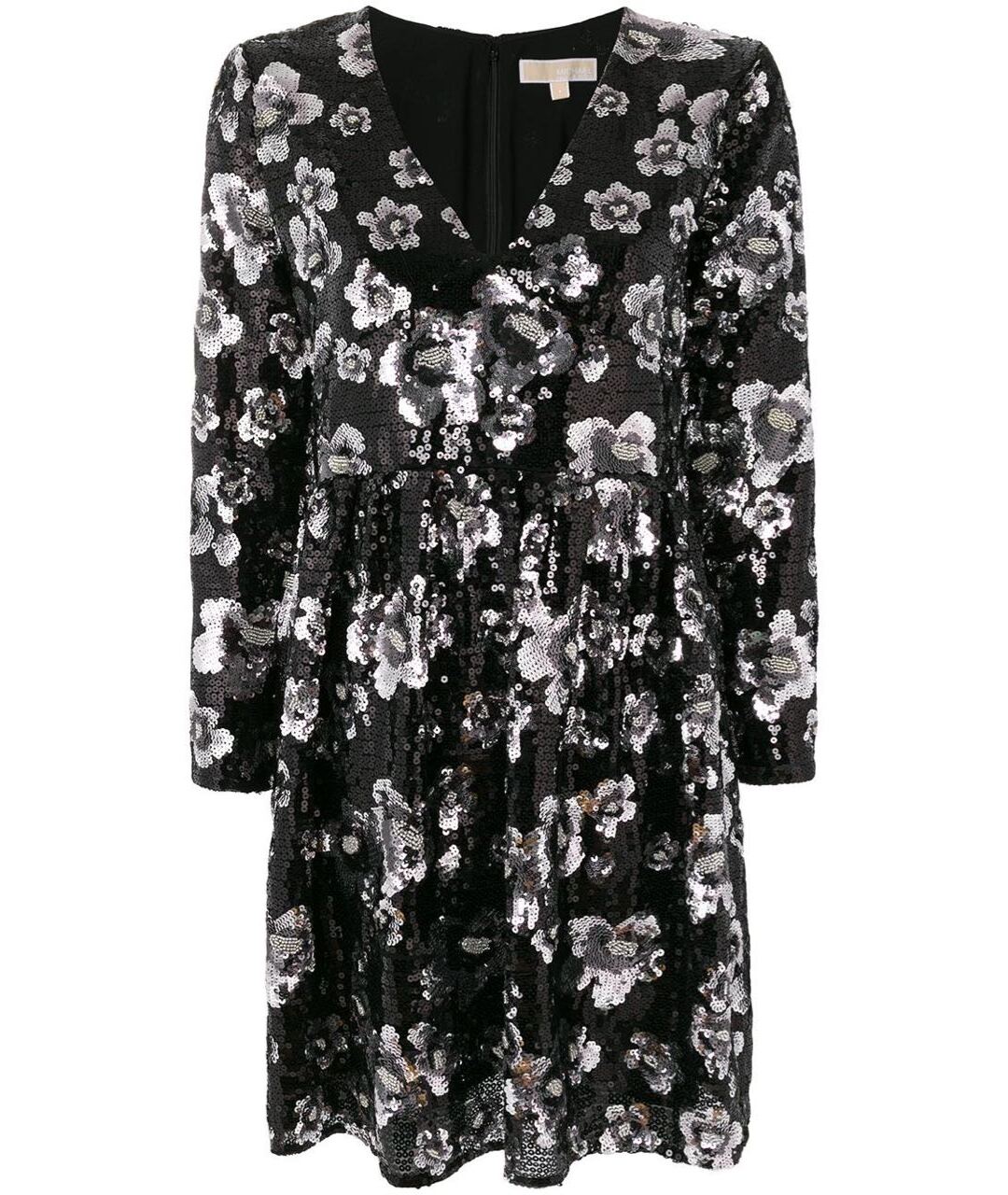 MICHAEL KORS Черное полиэстеровое коктейльное платье, фото 1