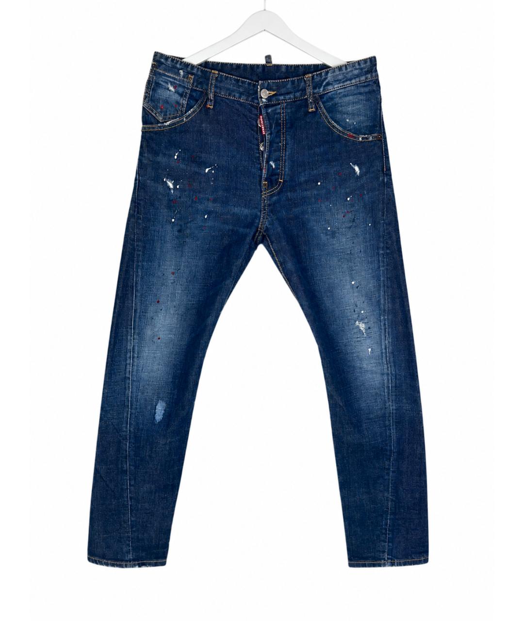 DSQUARED2 Мульти хлопко-эластановые джинсы скинни, фото 1