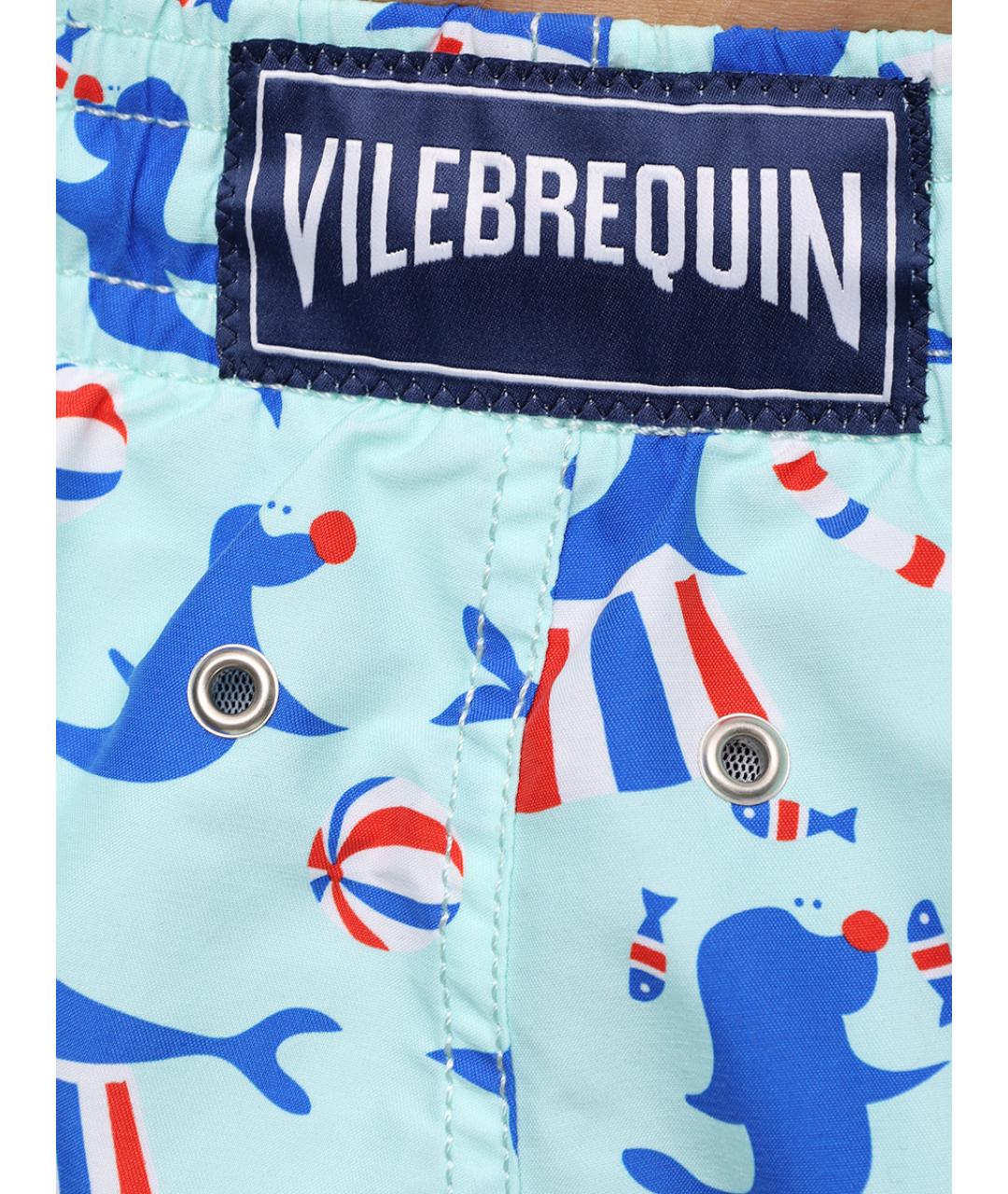 VILEBREQUIN Голубые шорты, фото 4