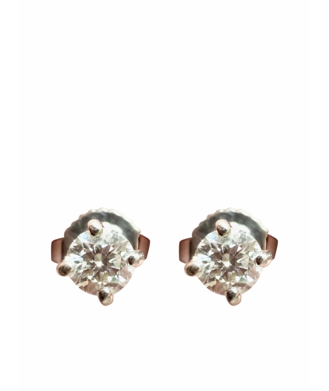 TIFFANY&CO Серебряные платиновые серьги, фото 1