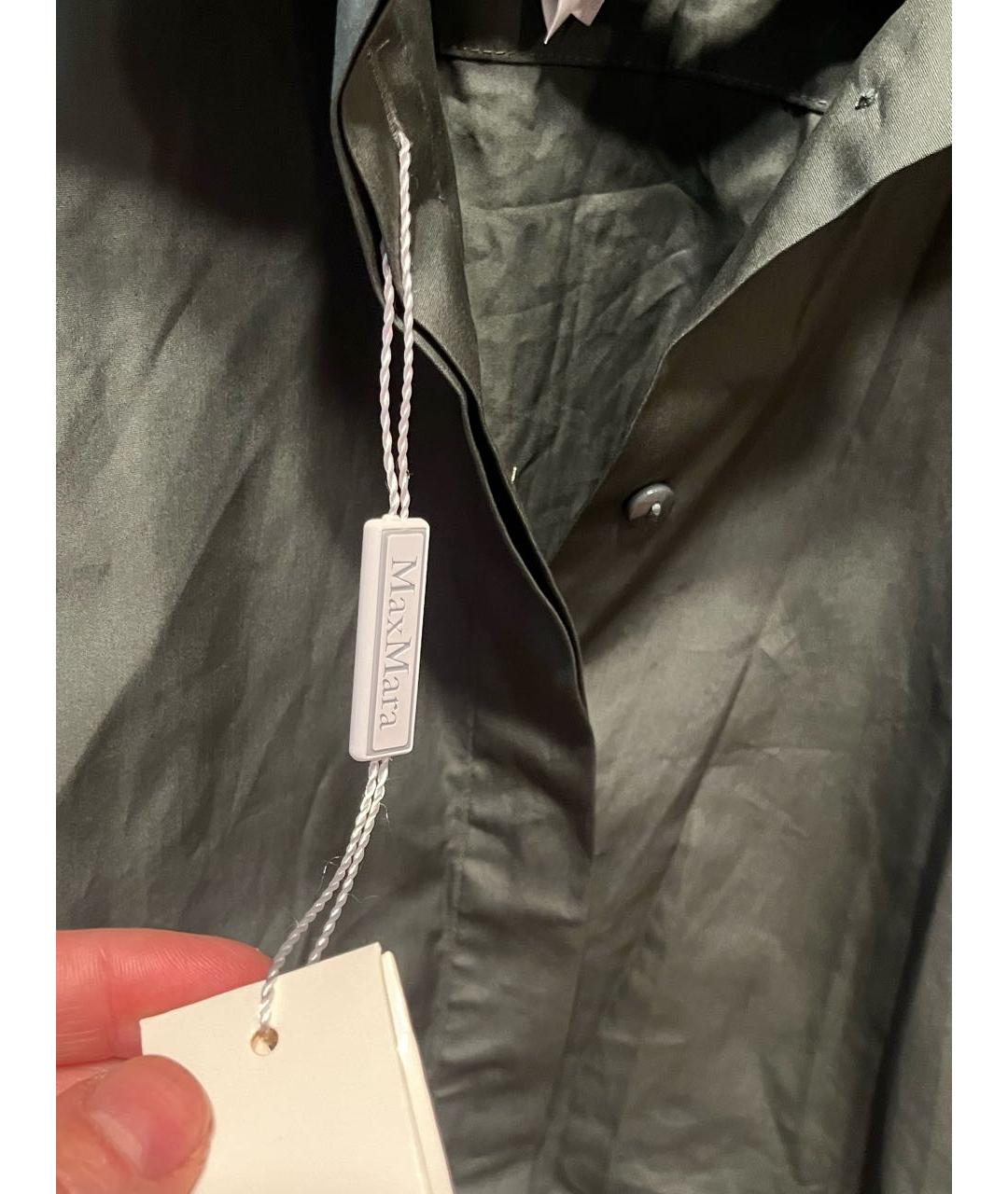 MAX MARA Хаки хлопковое повседневное платье, фото 5