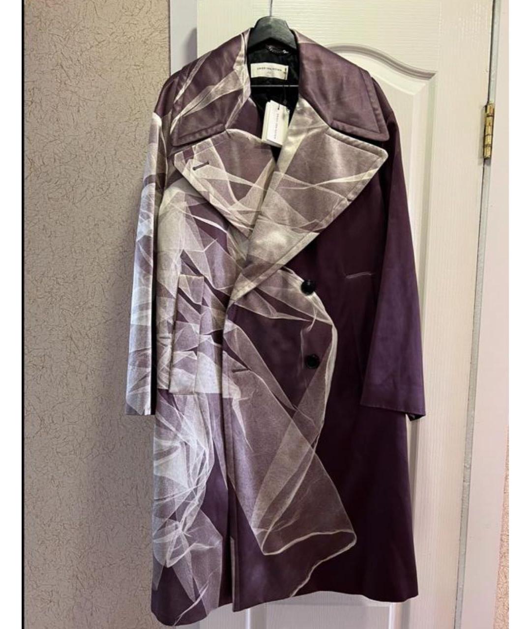 DRIES VAN NOTEN Атласное пальто, фото 9