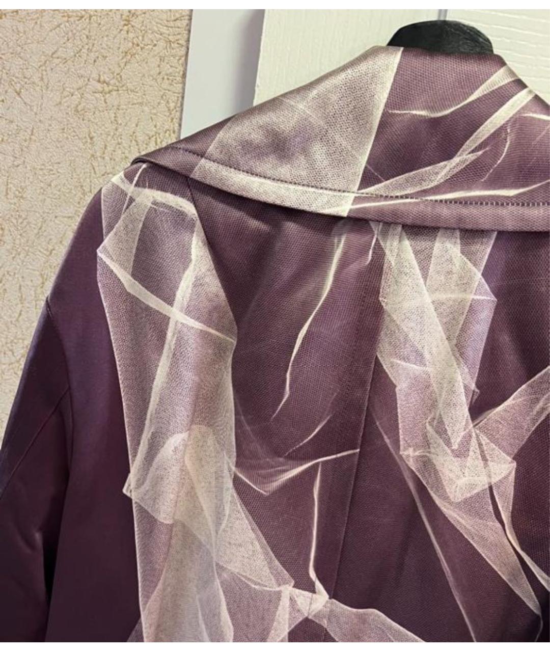 DRIES VAN NOTEN Атласное пальто, фото 8