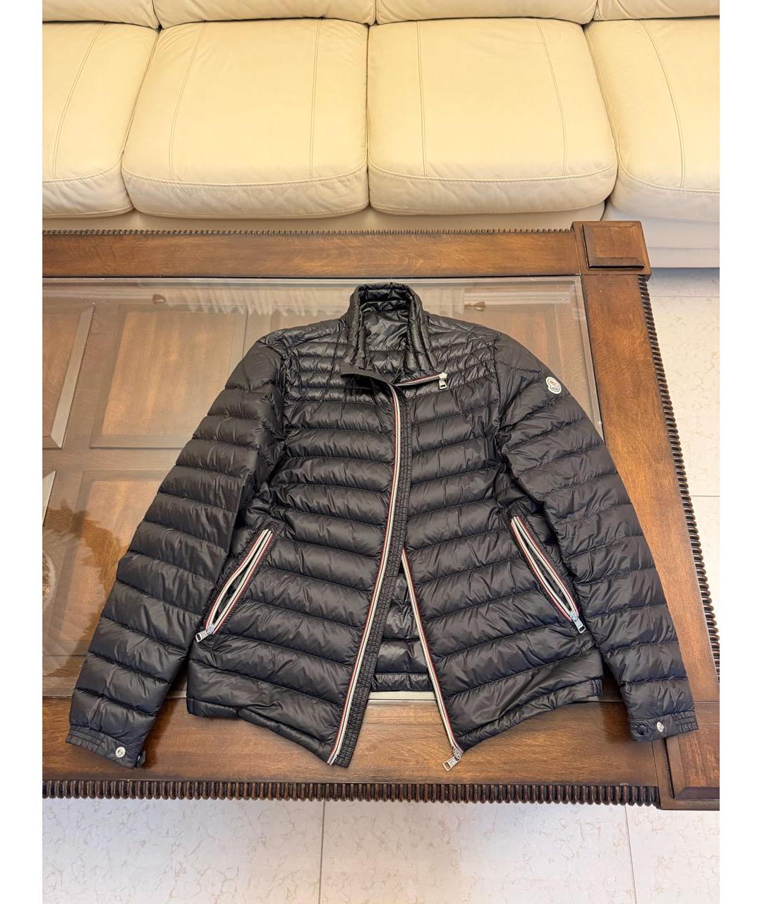MONCLER Черная куртка, фото 4