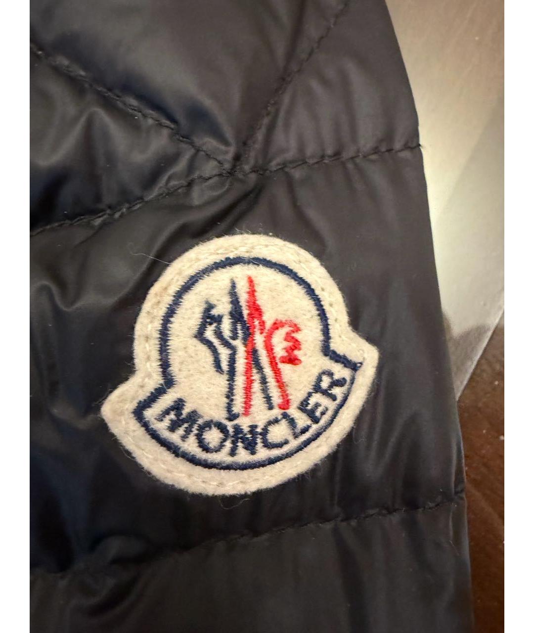 MONCLER Черная куртка, фото 2