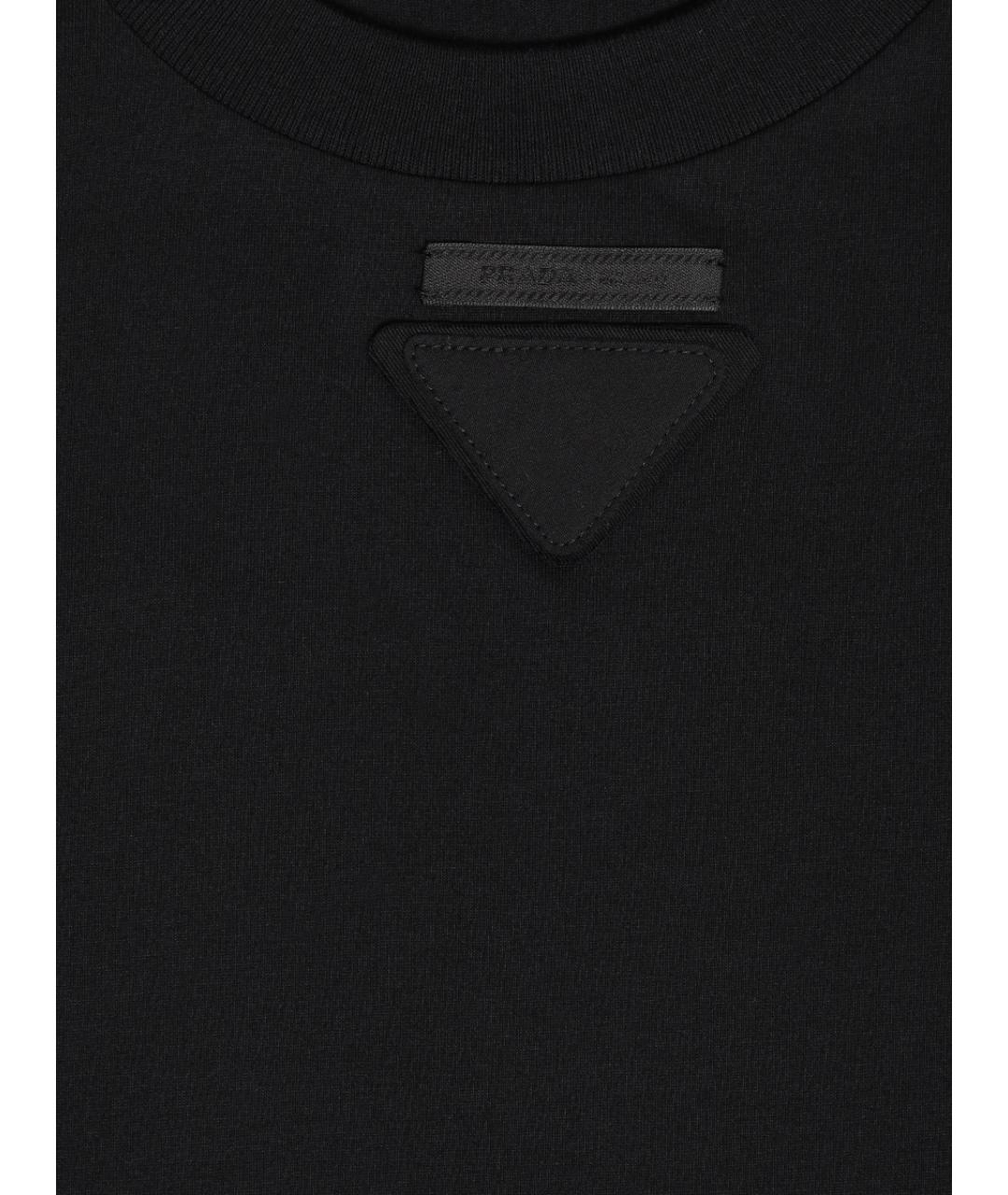 PRADA Черная футболка, фото 3