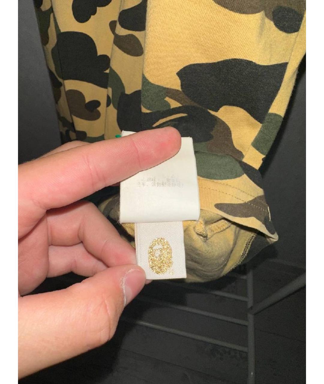 BAPE Мульти хлопковая футболка, фото 5