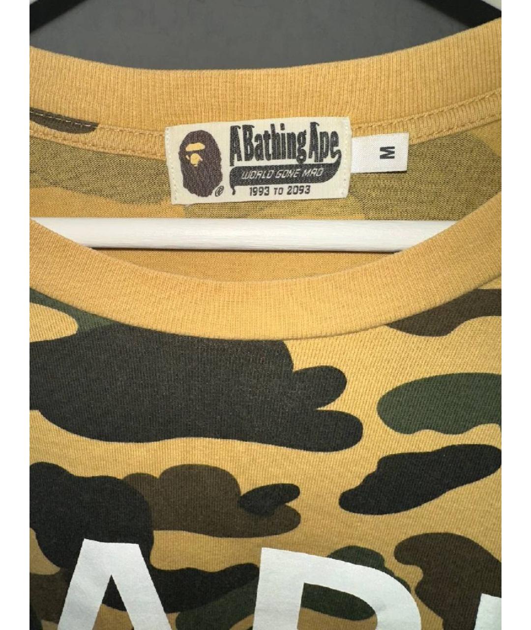 BAPE Мульти хлопковая футболка, фото 3