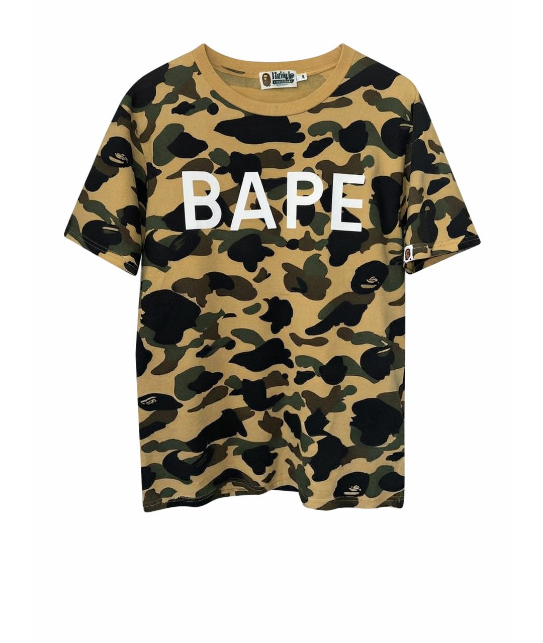 BAPE Мульти хлопковая футболка, фото 1