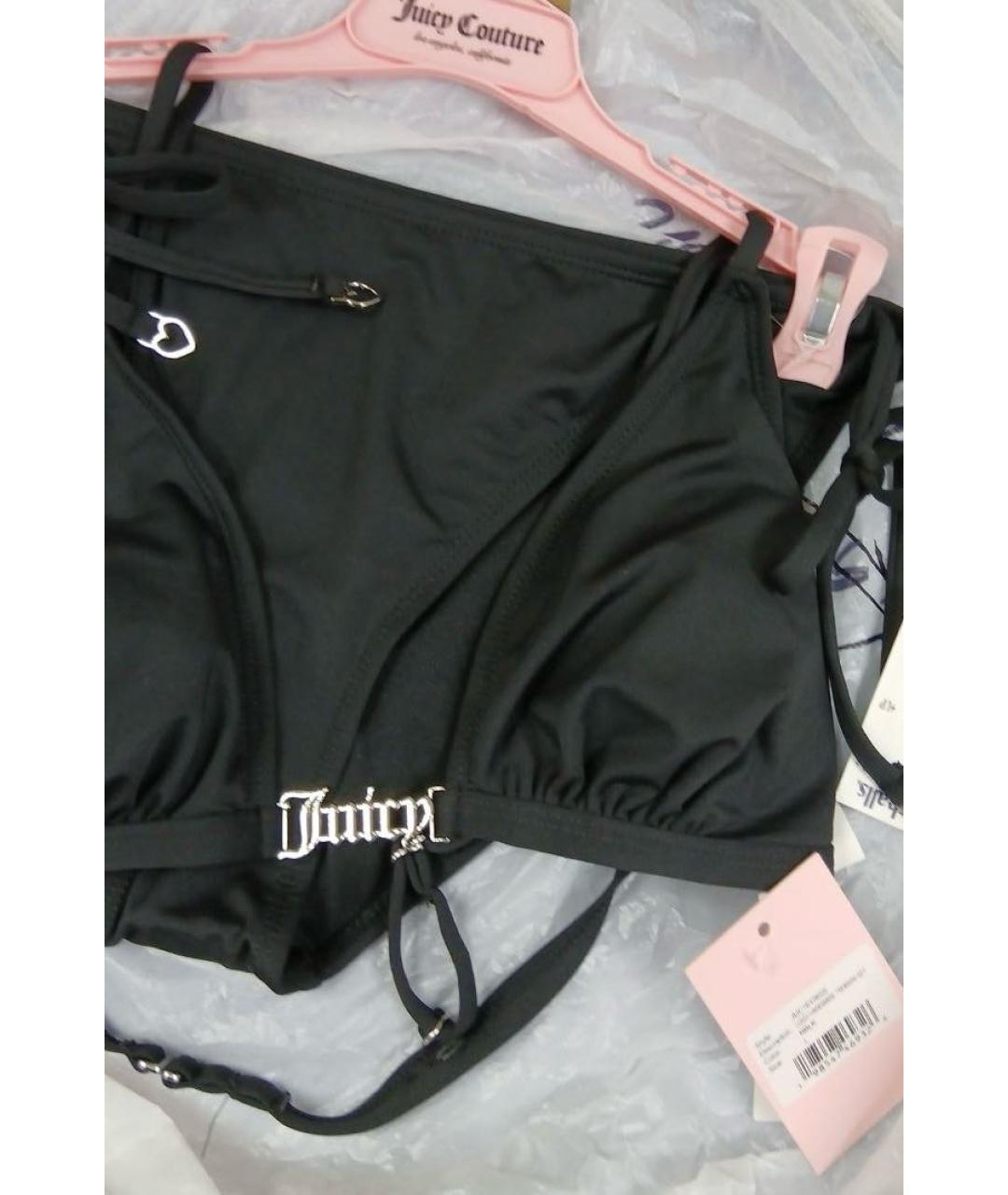 JUICY COUTURE Черный купальник, фото 3