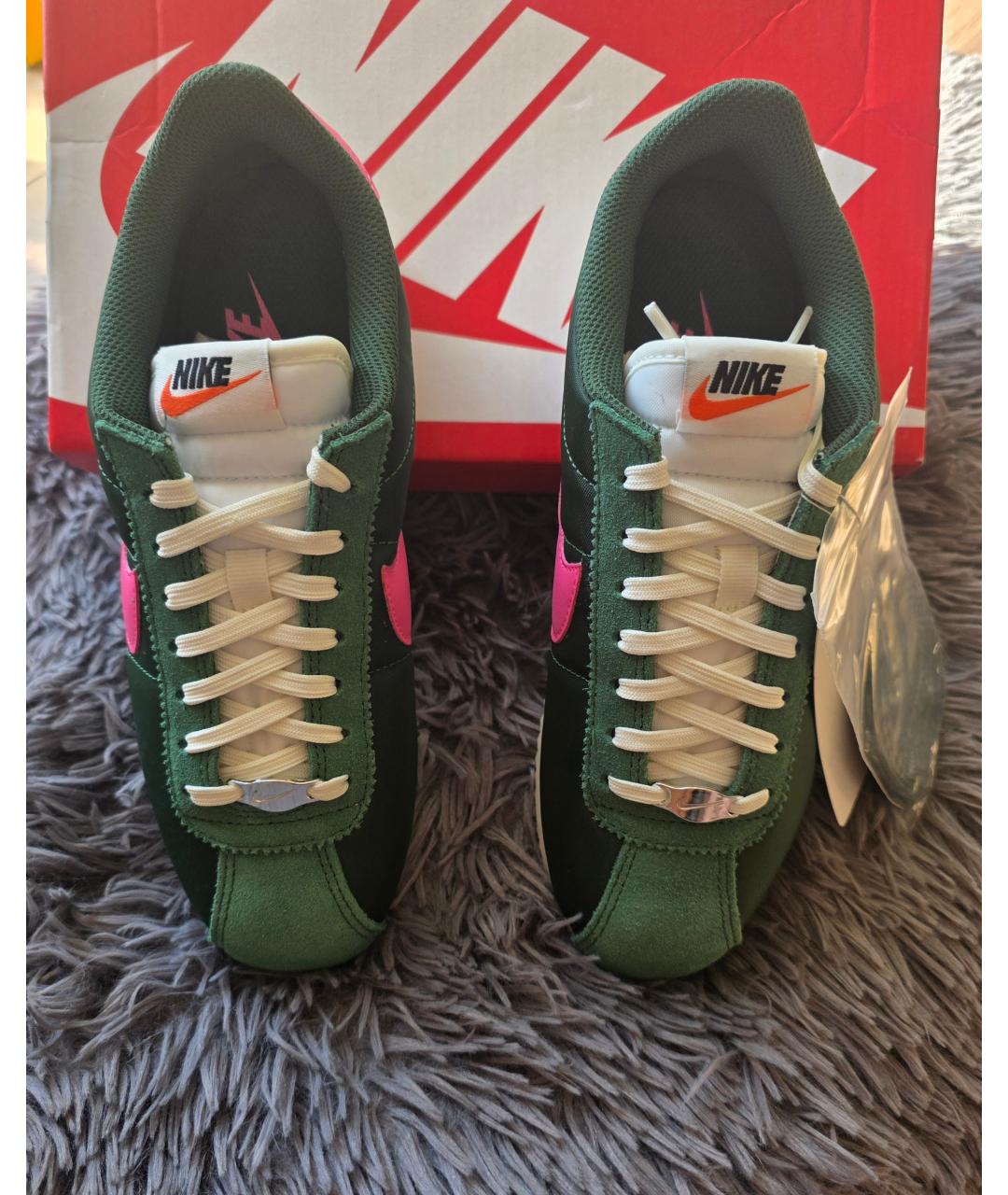 NIKE Зеленые кроссовки, фото 7