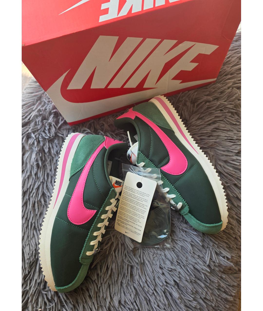 NIKE Зеленые кроссовки, фото 6