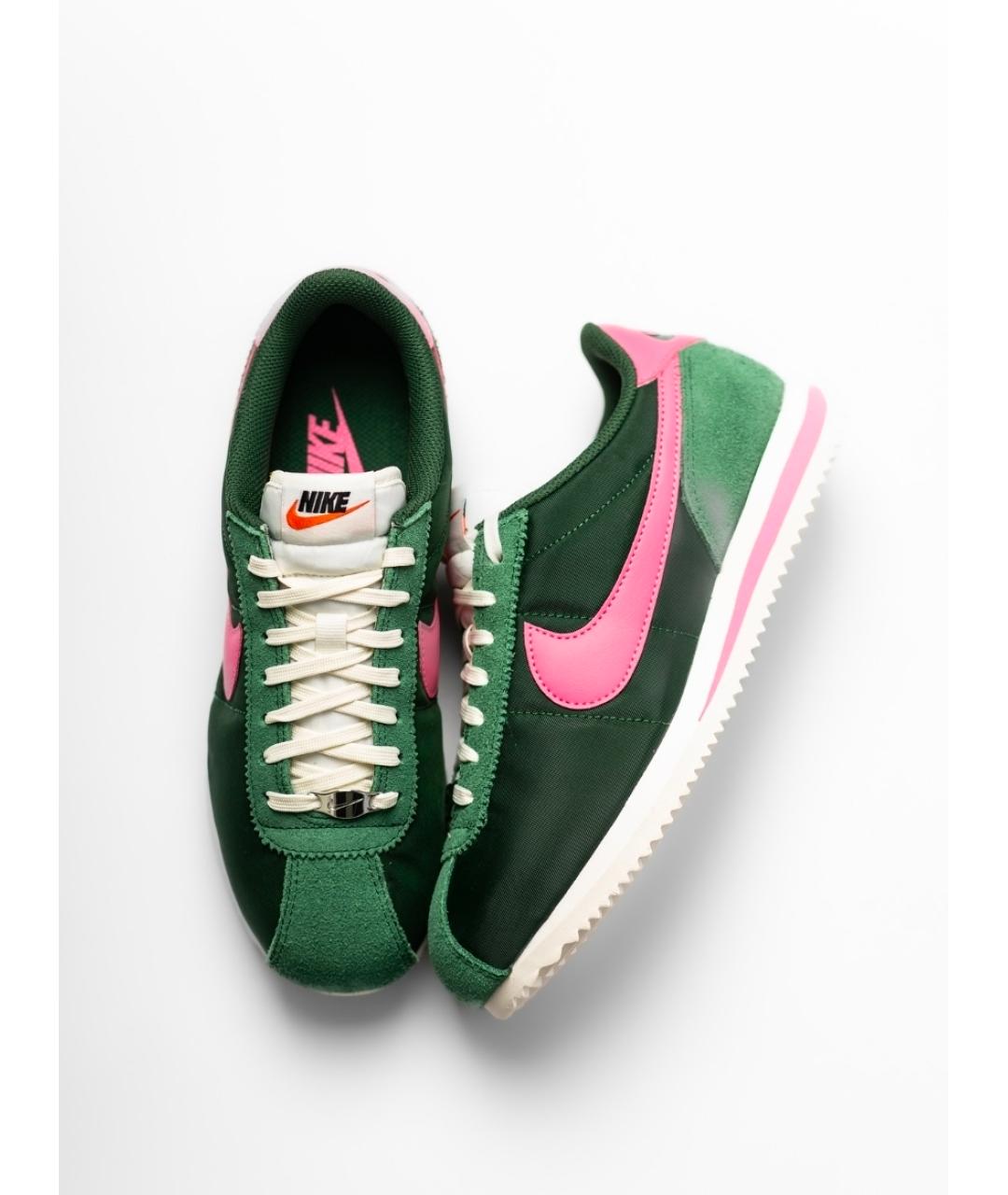 NIKE Зеленые кроссовки, фото 2