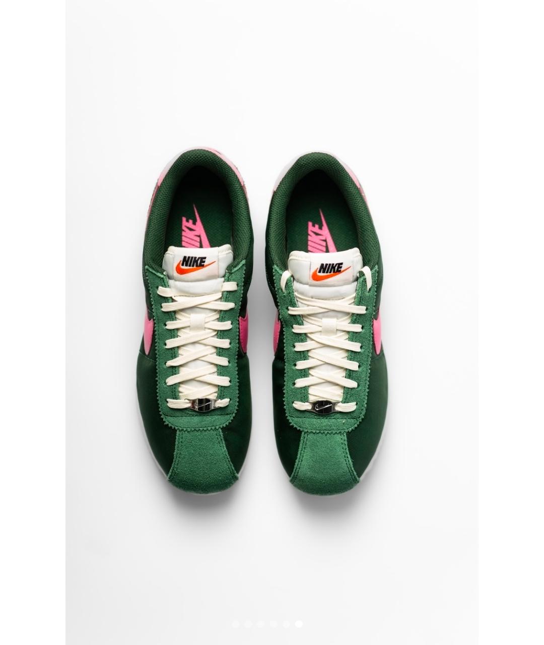 NIKE Зеленые кроссовки, фото 5