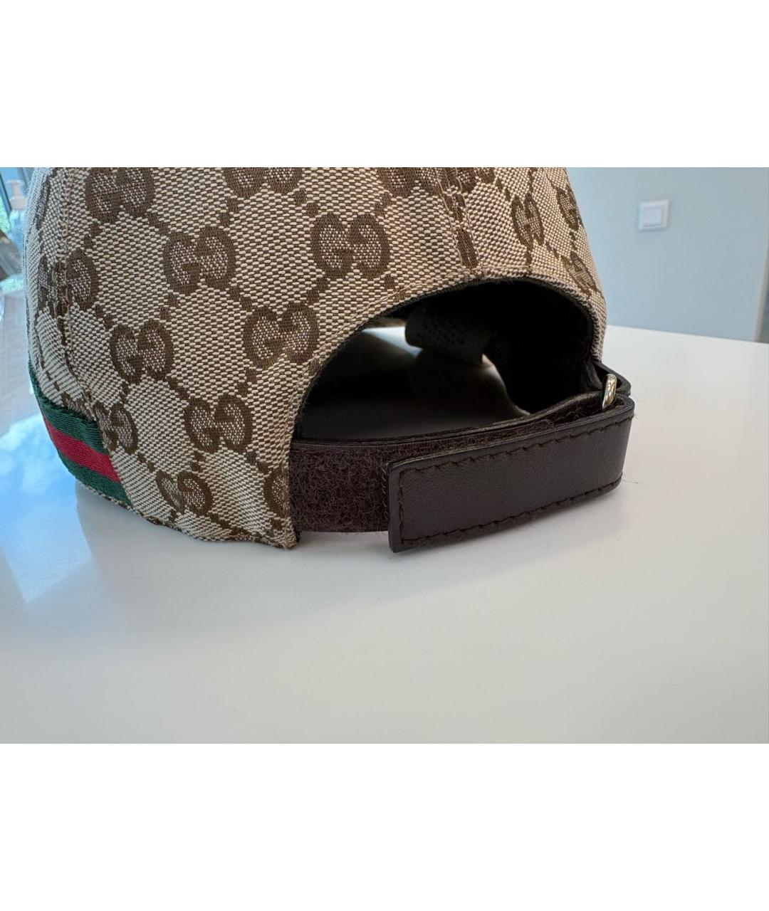 GUCCI Бежевая кепка/бейсболка, фото 3