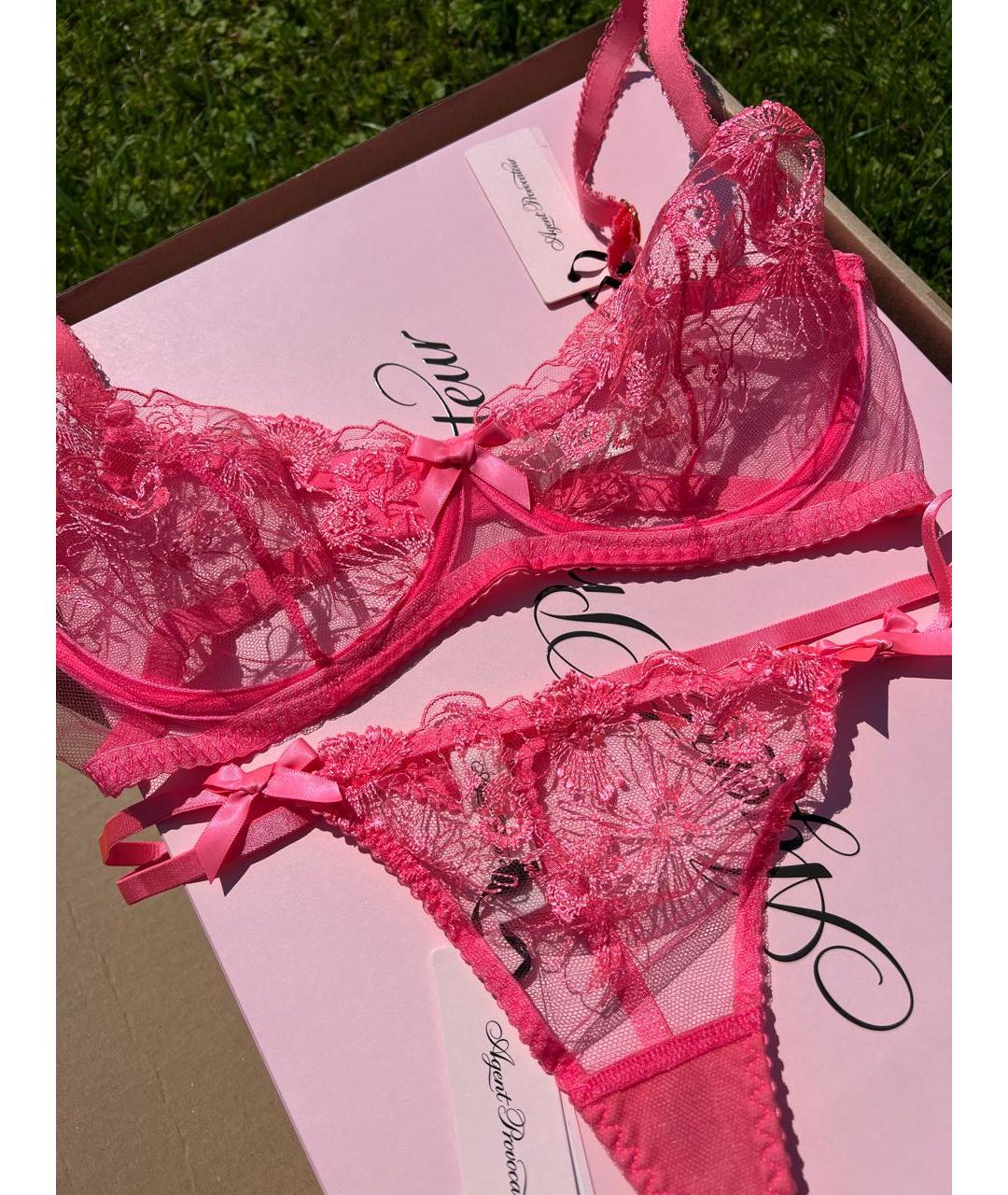 AGENT PROVOCATEUR Розовый комплекты, фото 6